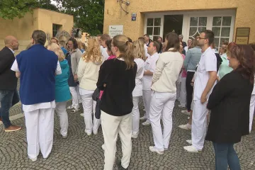 V kroměřížské psychiatrické nemocnici trvá napětí a nejistota, jednání zatím řešení nepřinesla