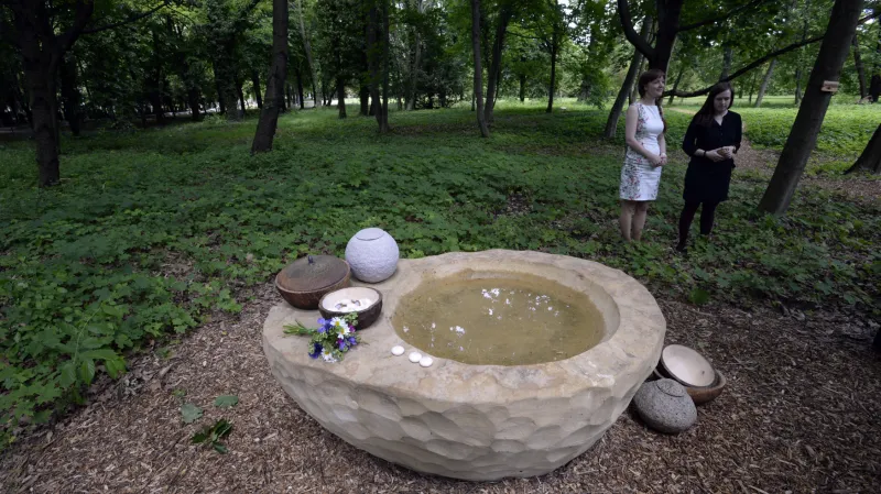 U této skořápky v Lese vzpomínek budou probíhat obřady