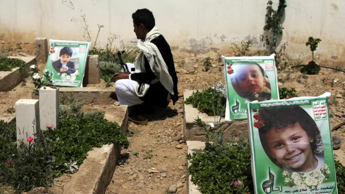 Dětské oběti jemenského konfliktu