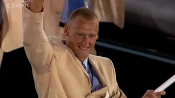 Na olympiádě v roce 2004 byl Svoboda českým vlajkonošem