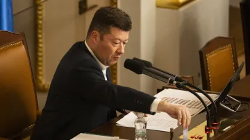 Předseda sněmovny Tomio Okamura (SPD)