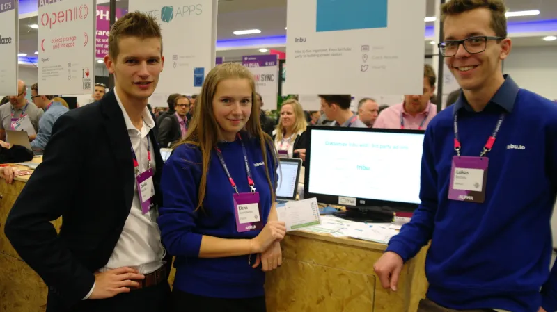 Mladí a průbojní. Inbu  na Web Summitu 2015