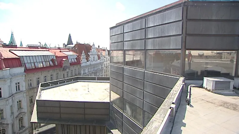 Terasa na střeše Kotvy