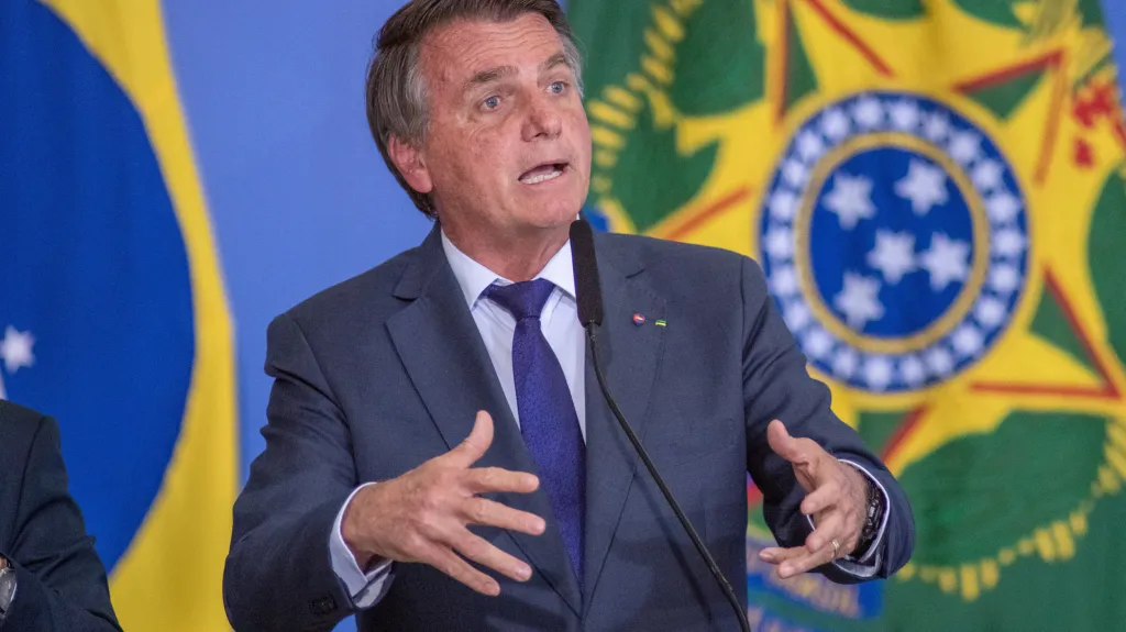 Brazilský prezident Jair Bolsonaro