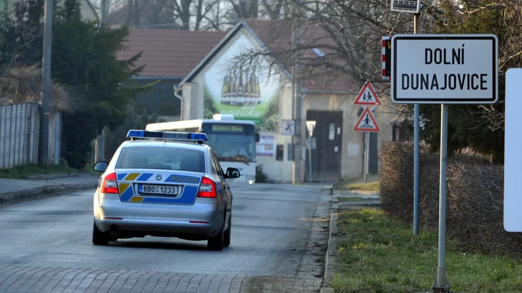 Nález ostatků v Dolních Dunajovicích