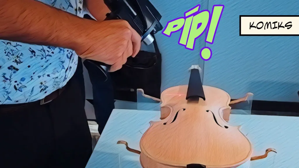 Umělá inteligence má stvořit housle