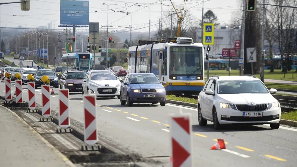 Rekonstrukce Opavské ulice v Ostravě