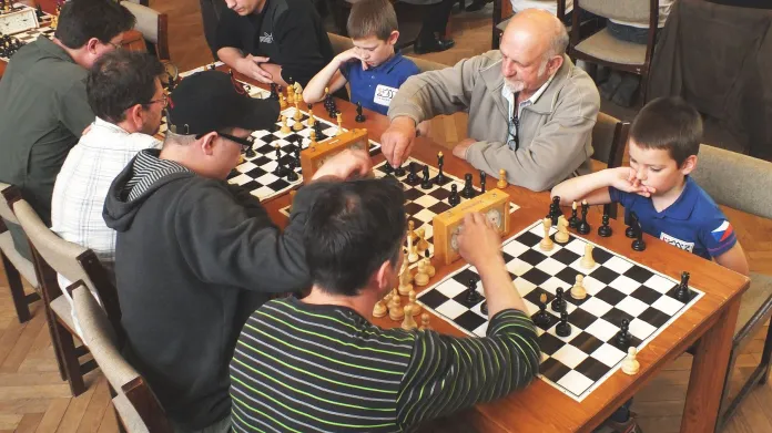 Šachová soutěž v Boskovicích