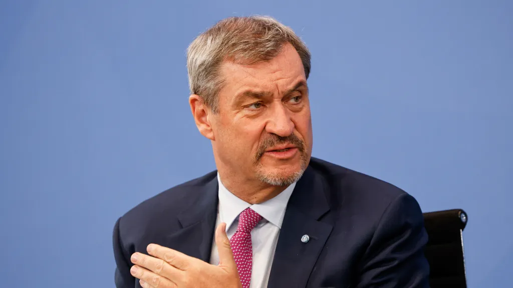Bavorský premiér Markus Söder