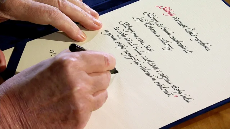 Slavnostní prezidentský slib