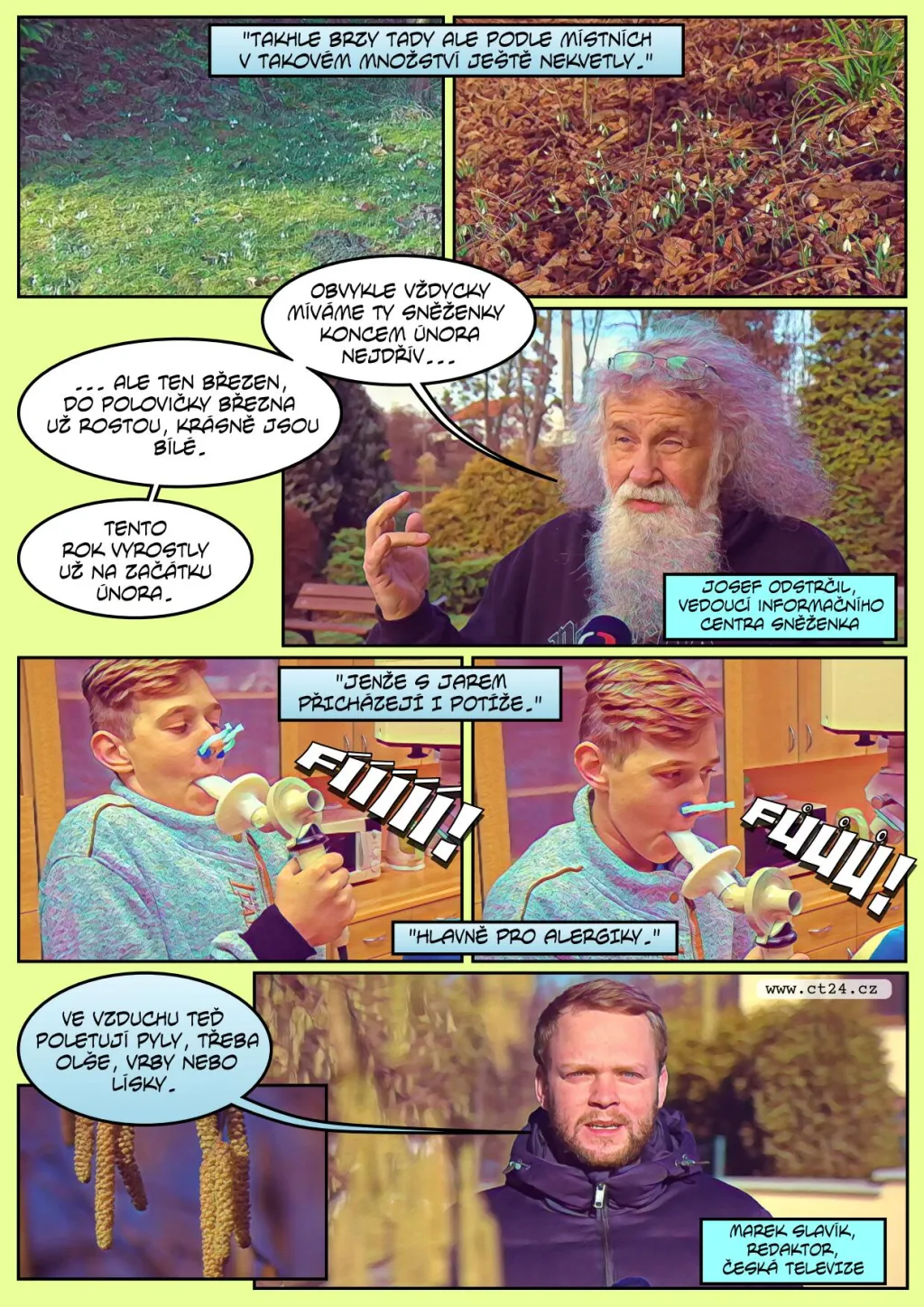 Teplé počasí nesvědčí alergikům