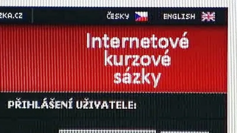 Sázení po internetu