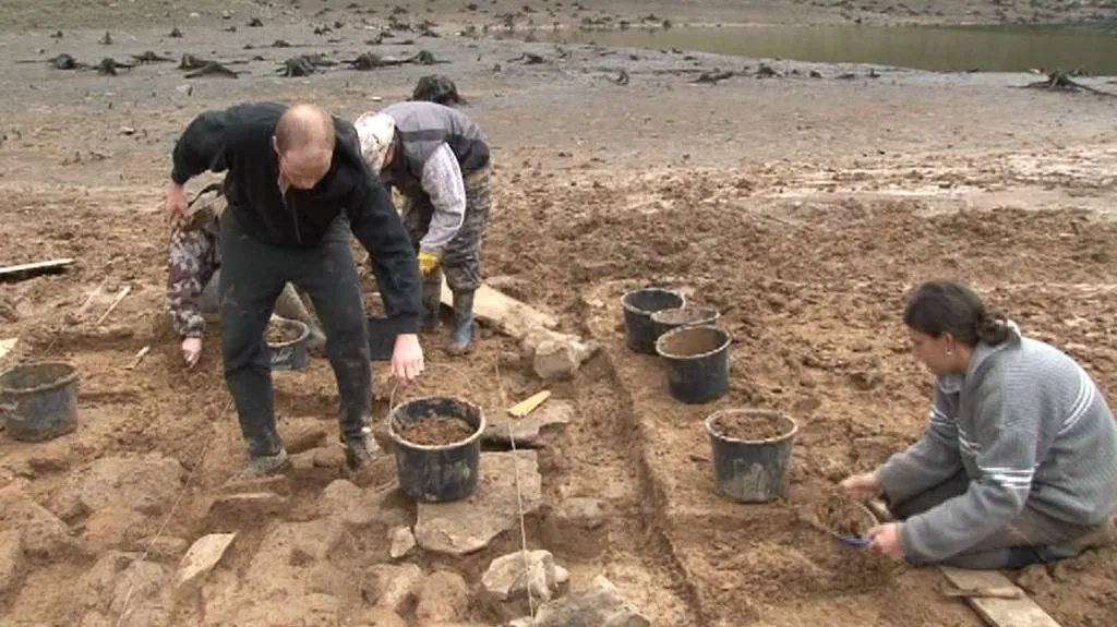 Archeologický výzkum dna Mohelenské přehrady