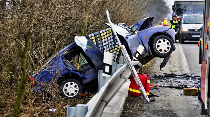 Nehoda mezi Olomoucí a Šternberkem