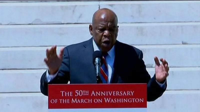 Ve Washingtonu se vzpomínalo na projev Martina Luthera Kinga