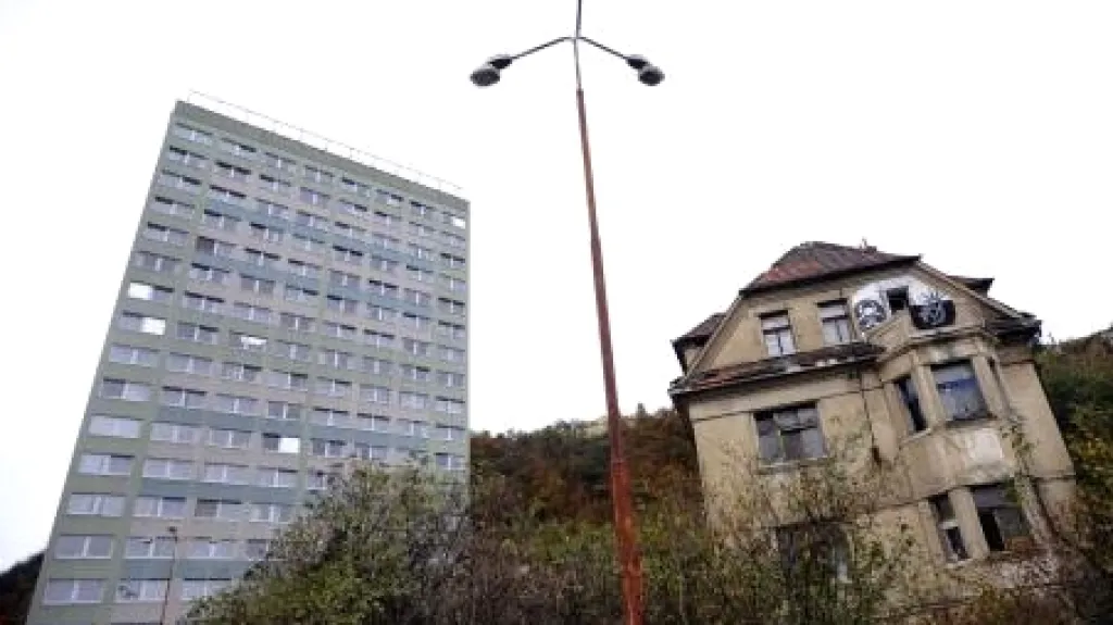Vila Milada v blízkosti vysokoškolských kolejí