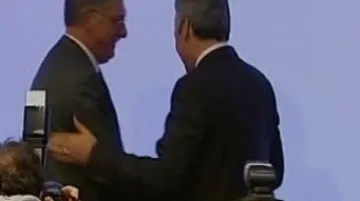 Belgický ministr financí a vedoucí manažer KBC