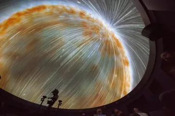 Hvězdná obloha za jedenáct milionů. V Budějovicích otevřeli nové planetárium