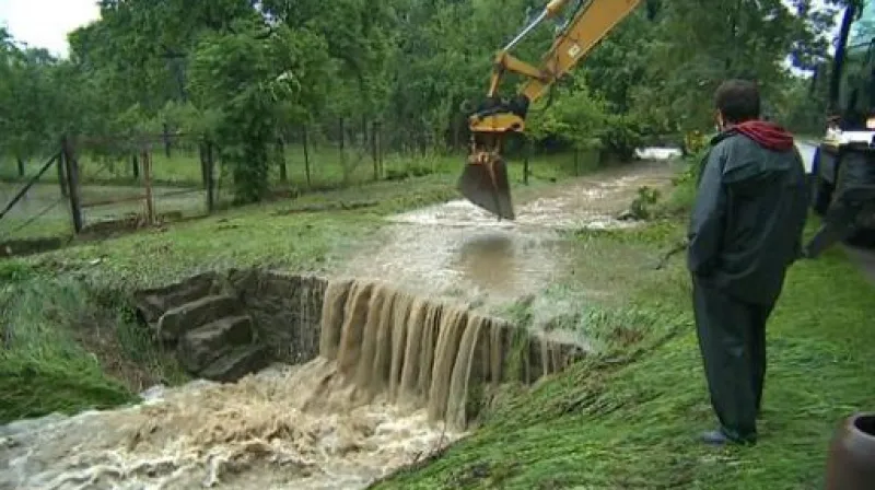 Pavel Malének - člen povodňové komise města Bystřice pod Hostýnem