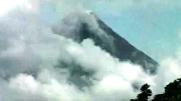 Filipínská sopka Mayon