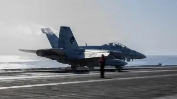 Letoun americké armády F/A-18F Super Hornet, archivní snímek