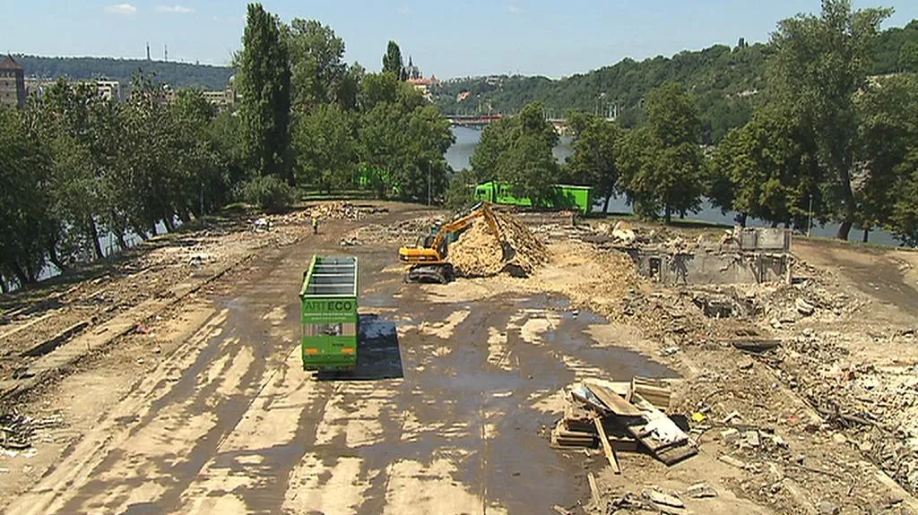 Štvanice po demolici