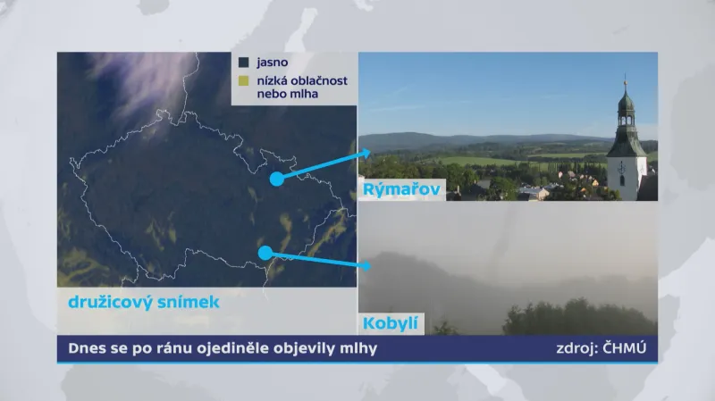 Mlhy budou během podzimu častější