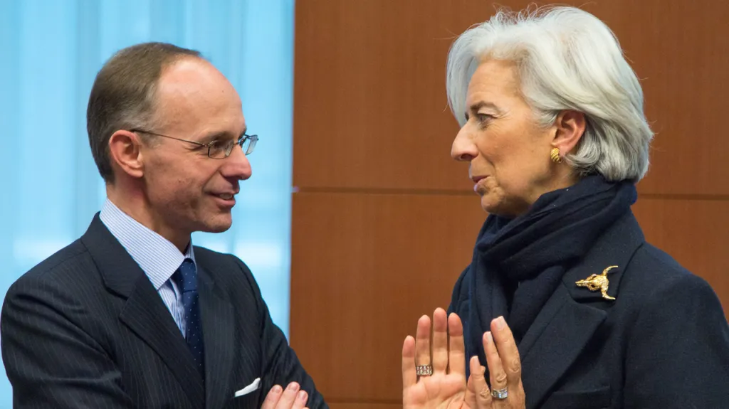 Luc Frieden a Christine Lagardeová
