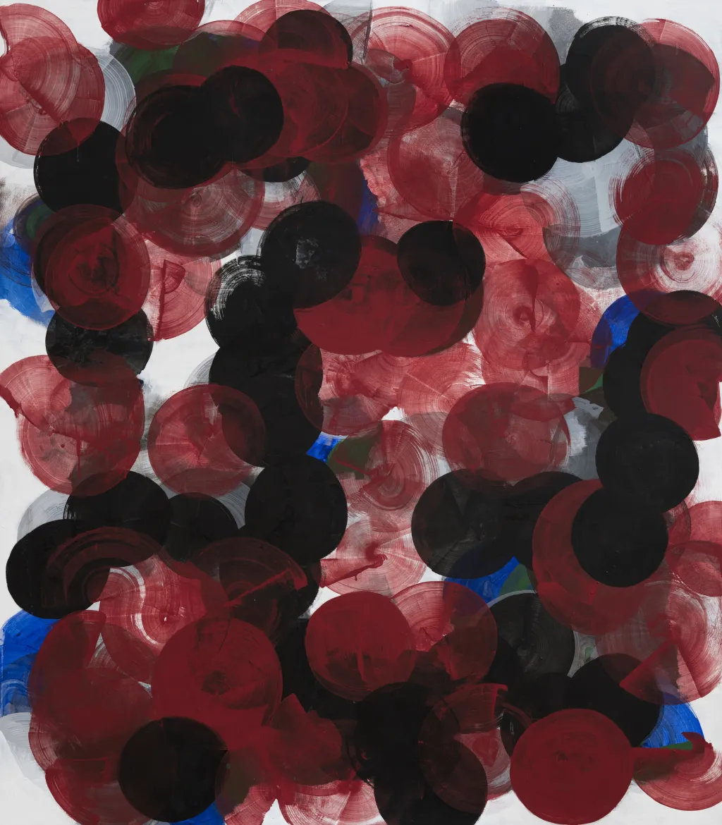 … sérií Antifony, na níž umělec pracuje průběžně třicet let. Na obrázku: Antifona (diptych) z roku 2013…