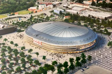 Multifunkční hala v Brně získává obrysy. Magistrát projednal architektonickou studii