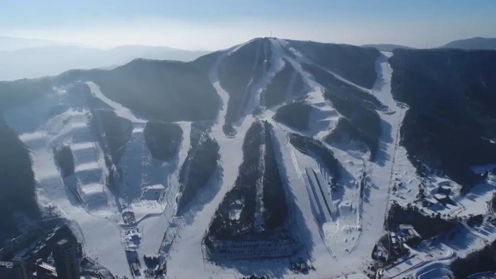 Olympijský areál v Pchjongčchangu