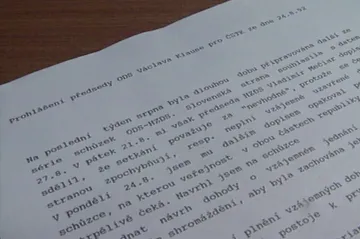 30 let zpět: Vladimír Mečiar odmítl plánovanou schůzku HZDS a ODS