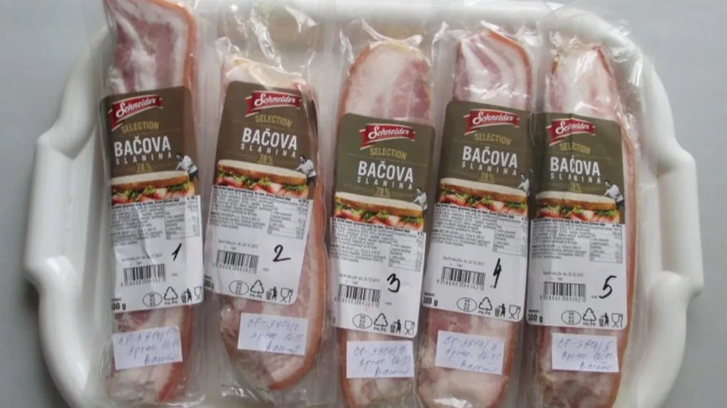 Kontaminovaná Bačova slanina