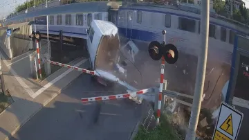 Polská policie zveřejnila záběry nehody jako varování