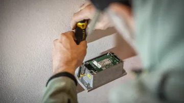 Čidlo pro dálkový monitoring pohybu budov v Hrádek nad Nisou