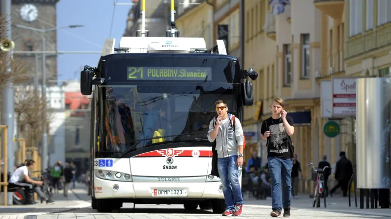 Třída Míru v Pardubicích