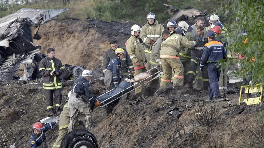 Nehoda letadla u Jaroslavle