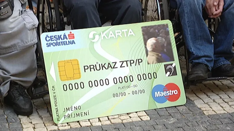 Protest zdravotně postižených proti sKartě