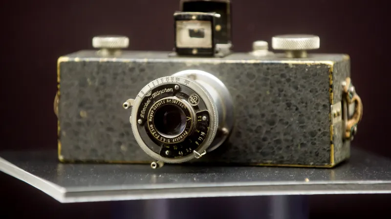 Fotoaparát Přemysla Koblice z roku 1939