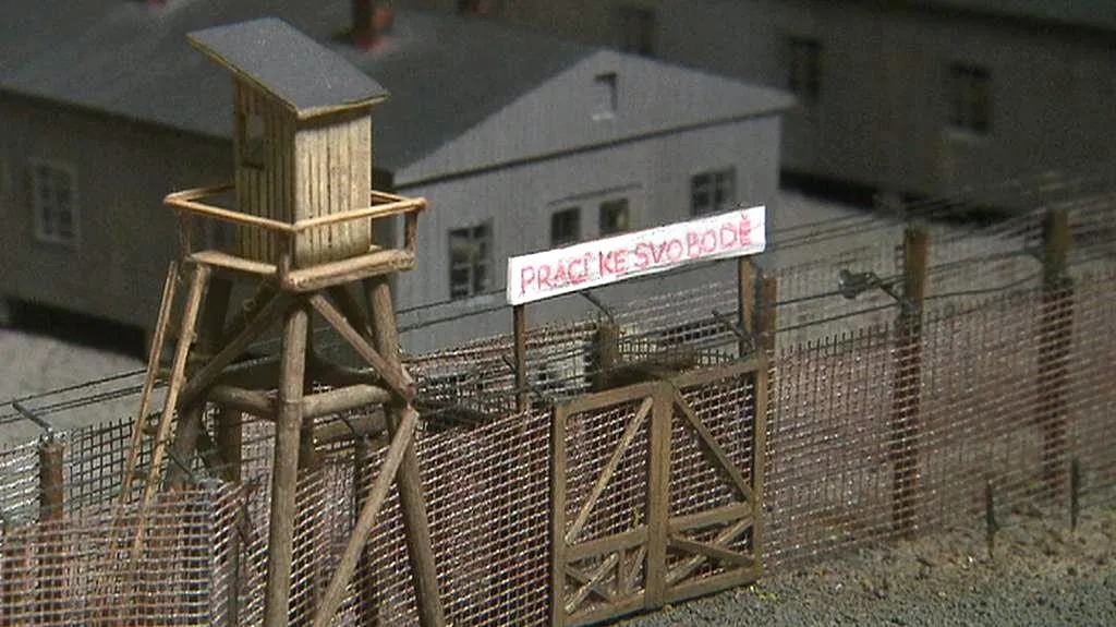 Model pracovního tábora Jáchymov