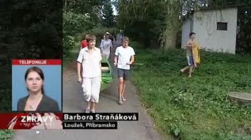 Telefonát Barbory Straňákové