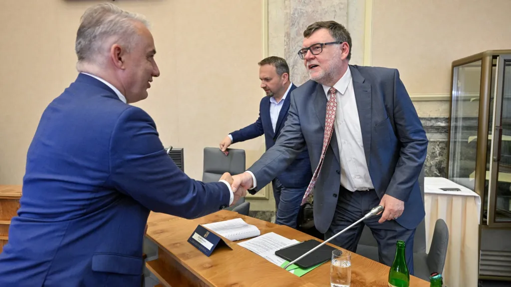 Předseda odborů a ministr financí