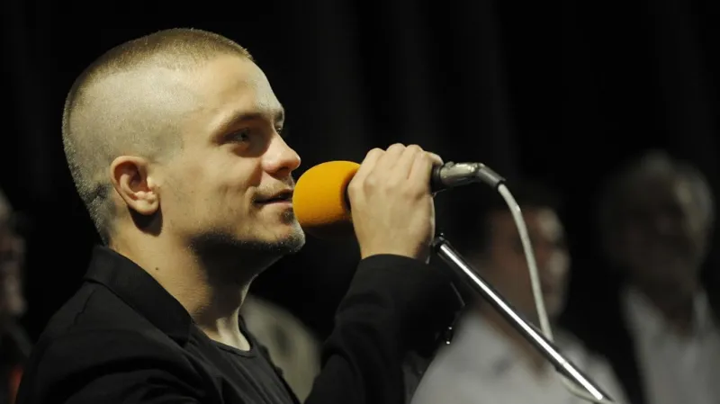 47 MFF KV: Jiří Mádl na projekci filmu Konfident
