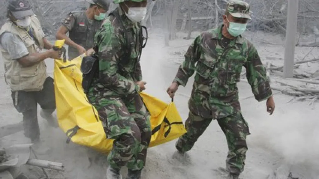 Sopka Merapi opět udeřila