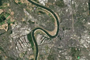 Vyschlý Rýn odhalil hladové kameny