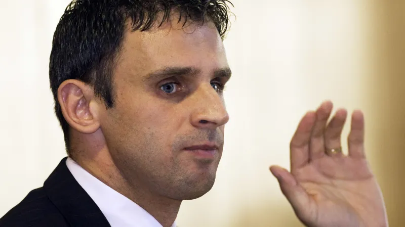 Jiří Zimola po zvolení hejtmanem v roce 2008