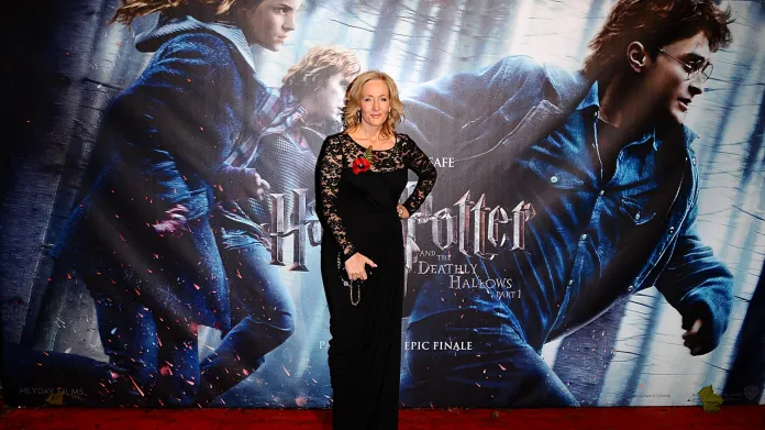 J. K. Rowlingová na premiéře filmu Harry Potter a Relikvie smrti 1. část