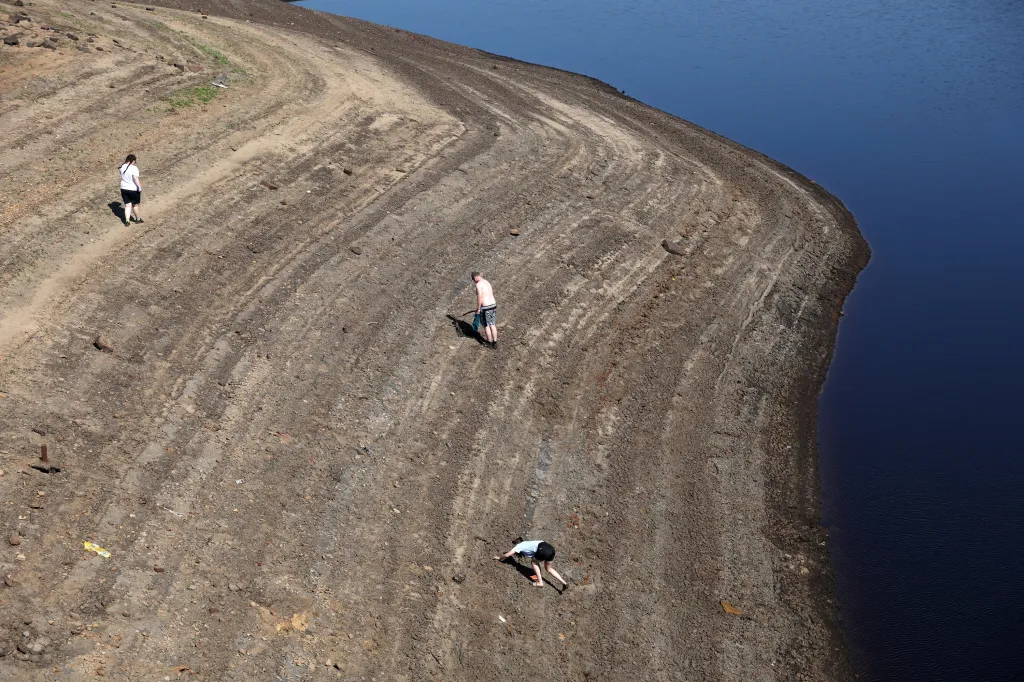 Extrémní sucho ve Velké Británii