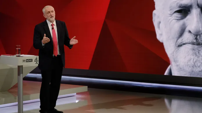 Lídr britských labouristů Jeremy Corbyn
