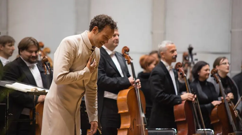 Filharmonie Brno při zahájení MHF Špilberk 2014